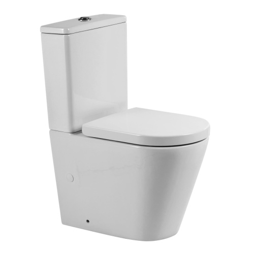 Унитаз-компакт BelBagno FLAY-TOR BB2149CP-TOR безободковый, крышка BB865SC с микролифтом, бачок BB2149T фото 6