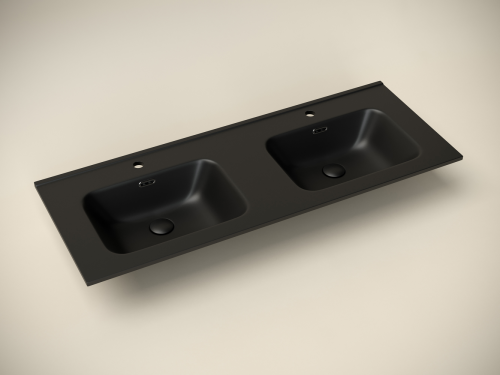 Раковина накладная мебельная Ceramicanova Element CN7004MB, черный матовый фото 2