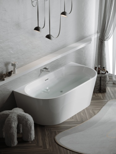 Асимметричная угловая акриловая ванна Sancos Veneto L FB11 левосторонняя, 170x80 см фото 6