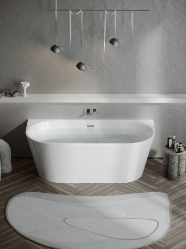 Асимметричная угловая акриловая ванна Sancos Veneto L FB11 левосторонняя, 170x80 см фото 7