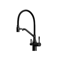 Смеситель для кухни Sancos Orta SC4008MB, матовый черный