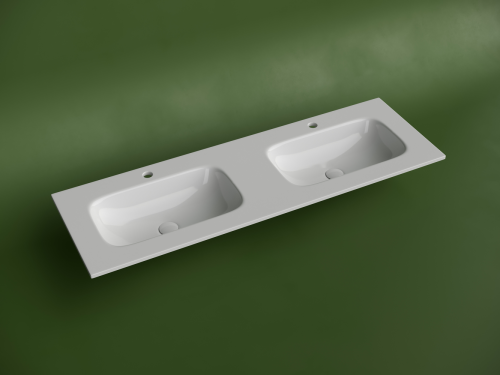Раковина накладная мебельная Ceramicanova Grace CN7022, белый глянец фото 2