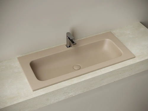 Раковина накладная мебельная Ceramicanova Grace CN7013MC, капучино матовый фото 4