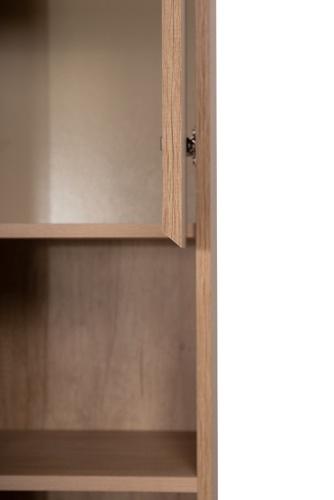 Шкаф-пенал подвесной правосторонний BelBagno KRAFT-1600-1A-SC-RNN-R, Rovere Nebrasca Nature фото 4