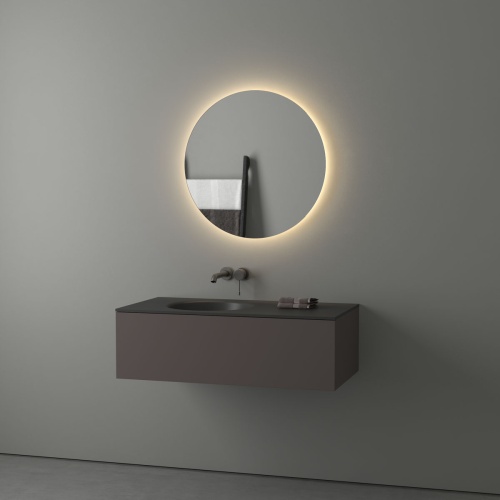 Зеркало Evoform Ledshine BY 2554 с LED-подсветкой 70х70 см., без выключателя, 3000К фото 4