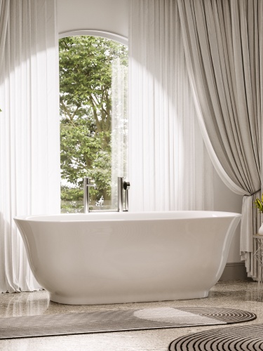 Акриловая ванна Sancos Neo FB09, 170x80 см фото 5