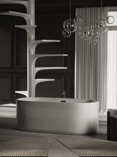 Акриловая ванна Sancos Fiori FB04, 170x80 см фото 8