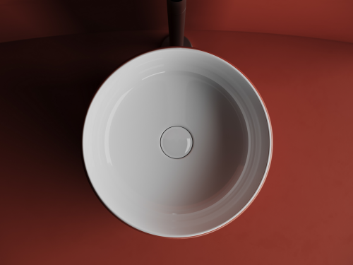Накладная раковина Ceramicanova Element CN6073, белый глянец фото 3