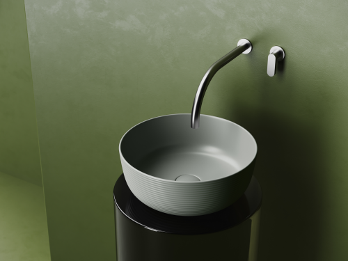 Накладная раковина Ceramicanova Element CN6073MH, антрацит матовый фото 3