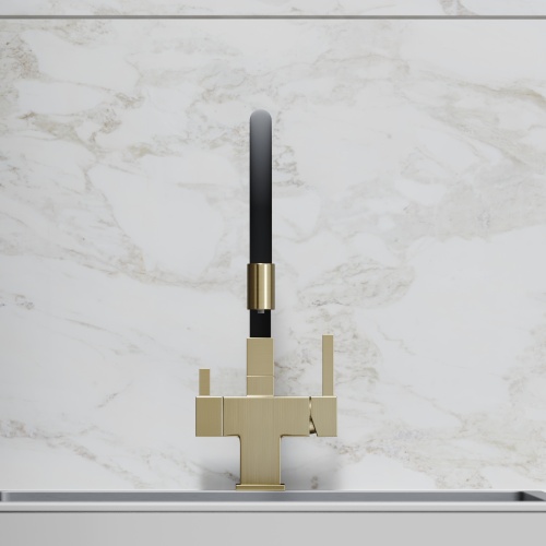 Смеситель для кухни Sancos Arno SC4005BG, брашированное золото фото 8