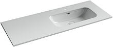 Раковина накладная мебельная Ceramicanova Element CN7006R, чаша справа, белый глянец