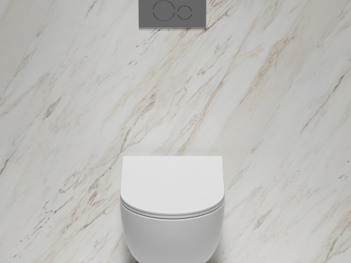 Подвесной унитаз Ceramicanova Modena CN6063 с крышкой-сидением фото 9