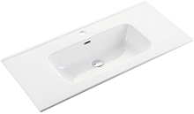 Раковина накладная мебельная Ceramicanova Element CN7002, белый глянец