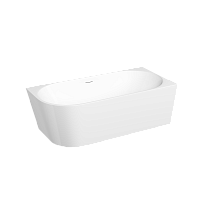 Асимметричная угловая акриловая ванна Sancos Edge FB23R правосторонняя, 170x80