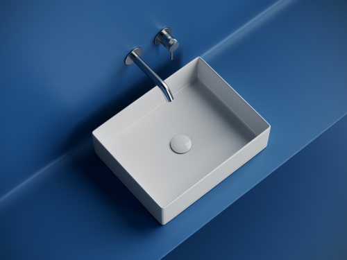 Накладная раковина Ceramicanova Element CN6069, белый глянец фото 3