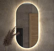 Зеркало DEFESTO OPTI DF 2906 с LED-подсветкой 60x120 см., без выключателя, 4500 K
