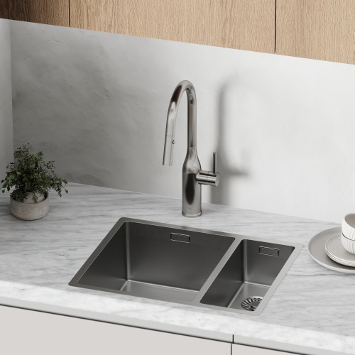 Смеситель для кухни Sancos Grand SC4002BNG, нержавеющая сталь фото 10