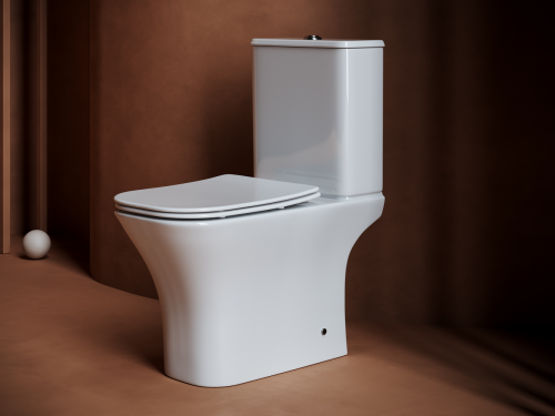 Унитаз-компакт Ceramicanova Alfa CN9002 с крышкой-сидением фото 2