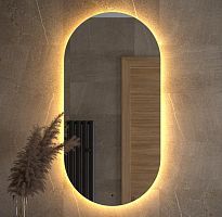 Зеркало DEFESTO OPTI DF 2916R с LED-подсветкой 60x120 см., ИК - выключатель, 3000 K