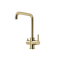 Смеситель для кухни Sancos Vela SC4013BG, брашированное золото