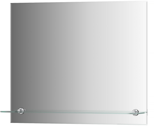 Зеркало Evoform Attractive с фацетом и полочкой 60х50 см, BY 0514