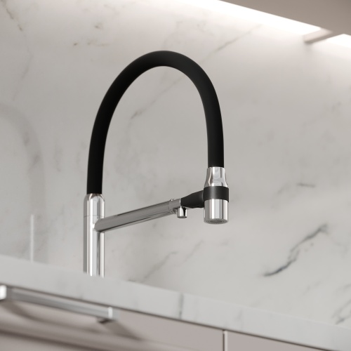 Смеситель для кухни Sancos Garda SC4009CH, хром фото 10