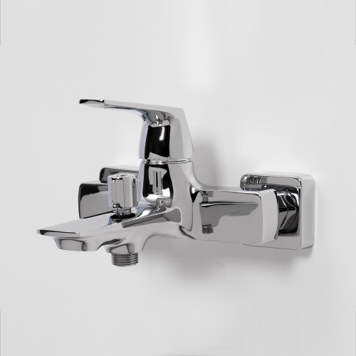 Смеситель для ванны и душа WasserKRAFT Neime 1901, хром фото 5