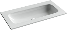 Раковина накладная мебельная Ceramicanova Grace CN7019wx без отверстия под смеситель, белый глянец