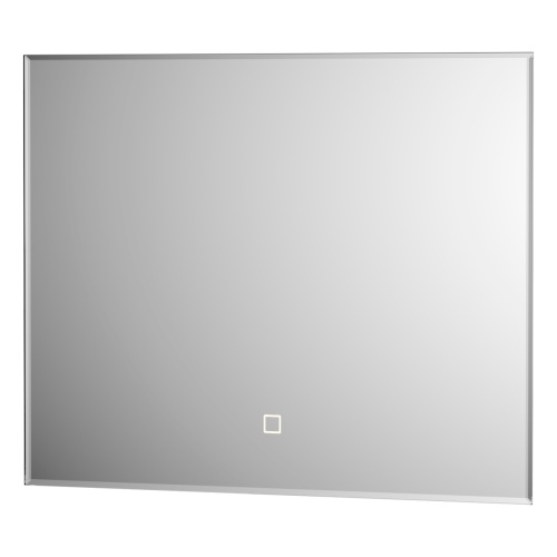 Зеркало DEFESTO GLOW DF 2501SH с фацетом и LED-подсветкой 50x40 см., сенсорный выключатель, 4500 K фото 3