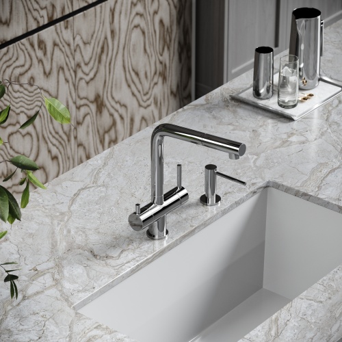 Смеситель для кухни Sancos Spin SC4015CH, хром фото 2