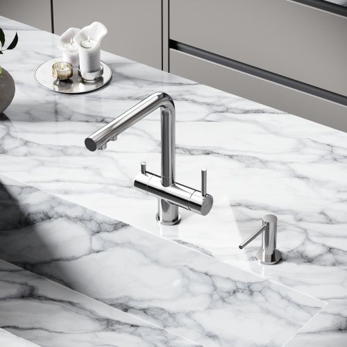 Смеситель для кухни Sancos Foster SC4014BN, брашированный никель фото 3