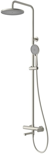 Душевая стойка CEZARES STYLUS-CVD-IN с изливом, сатин