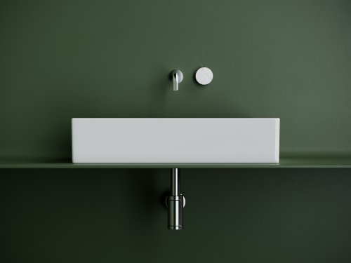 Накладная раковина Ceramicanova Element CN6070, белый глянец фото 4