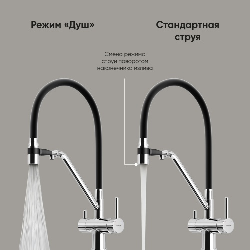 Смеситель для кухни Sancos Dora SC4003CH, хром фото 7