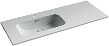 Раковина накладная мебельная Ceramicanova Element CN7006L, чаша слева, белый глянец