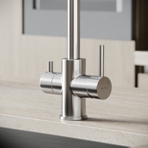 Смеситель для кухни Sancos Vela SC4013BN, брашированный никель фото 7