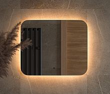 Зеркало DEFESTO OPTI DF 2813RH с LED-подсветкой 60x50 см., ИК - выключатель, 3000 K