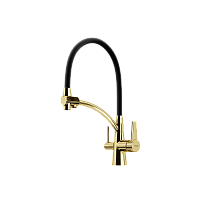 Смеситель для кухни Sancos Eri SC4001ZG, полированное золото
