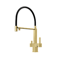 Смеситель для кухни Sancos Moro SC4006BG, брашированное золото