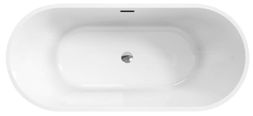 Акриловая ванна BELBAGNO UNO BB701-1500-730-K, 150х73 см фото 3