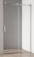 Душевая дверь в нишу Cezares 110x195 STYLUS-SOFT-BF-1-110-C-Cr, стекло прозрачное, профиль хром