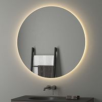 Зеркало Evoform Ledshine BY 2557 с LED-подсветкой 100х100 см., без выключателя, 3000К