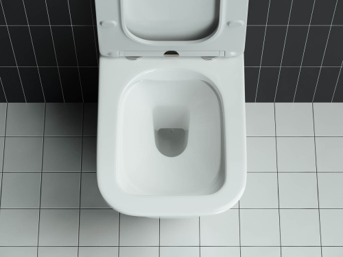 Подвесной унитаз Ceramicanova Mono CN1902 с крышкой-сидением фото 9
