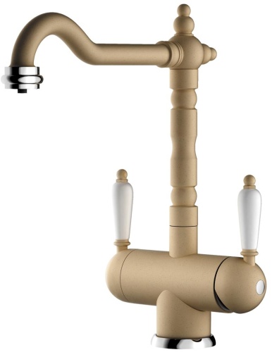 Смеситель для кухни Omoikiri Amagasaki-CH шампань