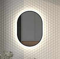 Зеркало DEFESTO AURA DF 2923 с окантовкой и LED-подсветкой 50x70 см., без выключателя, 4500 K