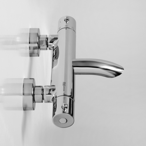 Термостатический смеситель для ванны и душа WasserKRAFT Berkel 4811 Thermo, хром фото 10