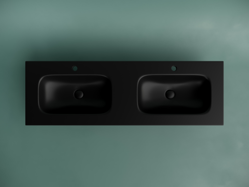 Раковина накладная мебельная Ceramicanova Grace CN7022MB, черный матовый фото 3