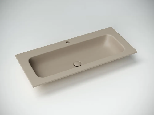Раковина накладная мебельная Ceramicanova Grace CN7013MC, капучино матовый фото 2