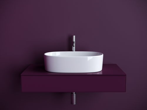 Накладная раковина Ceramicanova Element CN6075, белый глянец фото 2