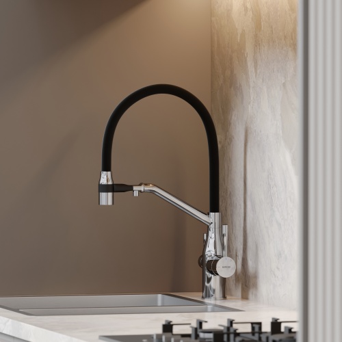 Смеситель для кухни Sancos Orta SC4008CH, хром фото 10